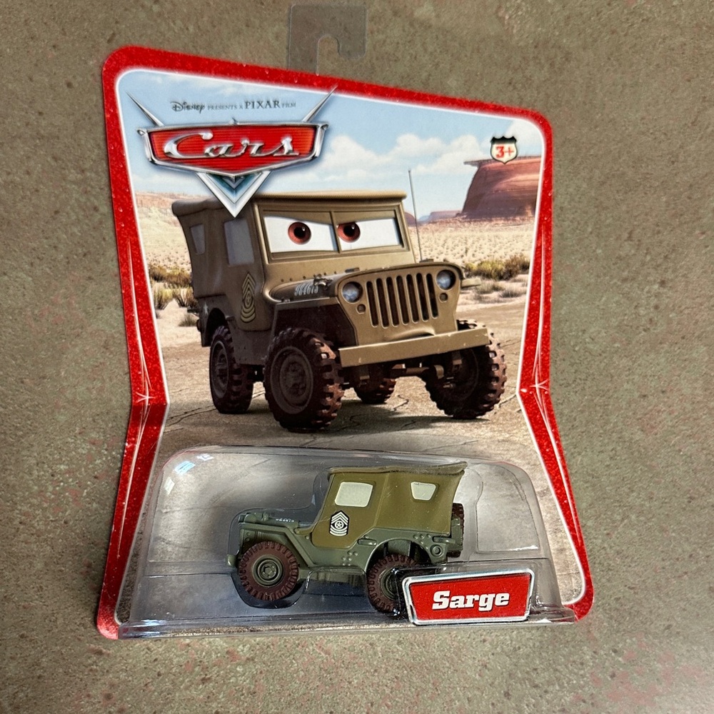 Disney Pixar Cars 2006 Desert Series Sarge Diecast 🆕